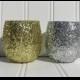Glitter Votive Vases- Available in Many Colors