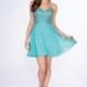 Turquoise Shorts by Mon Cheri MCS21668 Shorts by Mon Cheri - Top Design Dress Online Shop