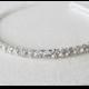 Simple Crystal Bridal Headband- MIA, Thin Tiara Headband,Swarovski Crystal Bridal Headband,Rhinestone Tiara, Diamante Headband,Wedding Tiara