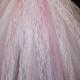 Pink and White Lace Tutu Dress, Tutu Dress, Flower Girl Tutu Dress, Flower Girl, Rose and White Tutu Dress, Tulle and Lace Tutu Dress