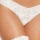 Hanky Panky Pearl & Bow Ruched Garter