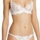 L&#039;Agent by Agent Provocateur Amalea Padded Plunge Bra & Tanga Brief