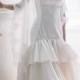 Nephthys / Low Back Wedding Dress Alternative Wedding Dress Unique Wedding Dress Mermaid Wedding Dress Silk Wedding Dress Backless Wedding