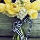 Yellow Bridal Bouquets
