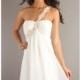 Sheath/Column One-Shoulder Sleeveless Beading Chiffon Homecoming Dress In Canada Homecoming Dress Prices - dressosity.com