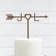 Customized Wedding Cake Topper, Personalized Cake Topper for Wedding, Custom Personalized Wedding Cake Topper, Monogram Cake Topper Initials