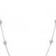 Bloomingdale&#039;s Diamond Station Necklace in 14K White Gold, 2.60 ct. t.w. - 100% Exclusive