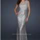 Antique Silver La Femme 17512 - Sequin Dress - Customize Your Prom Dress