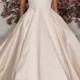 Christos - Spring 2014 - Mariah Strapless A-Line Wedding Dress With Beaded Detail