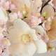 Custom Floral Arrangement = Magnolias And Plum Blossoms