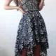 Eliyah Lace Dress - Black/White