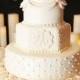 Unique Three Tier Wedding Cake