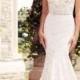 Sheer Lace Wedding Dress - Style #4746