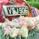 Vintage Car With Floral Garland By Bo Boutique Flowers