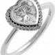 Women's PANDORA 'Sparkling Love' Heart Ring