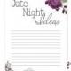 Printable Date Night Idea Card 