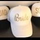 Bride Squad Hats / Bride Tribe Hats / Bachelorette Party / Bridal Party / Bride to Be / Bridemaids Gifts