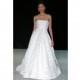 Anne Barge FW14 Dress 9 - White Fall 2014 Full Length The Anne Barge Collections Ball Gown Strapless - Nonmiss One Wedding Store