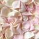 Rose Petals, Ivory & Blush blend, REAL freeze dried rose petals, perfectly preserved