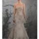 Jenny Lee - Fall 2013 - Style 1326 Strapless Gold Beaded Tulle and Lace A-Line Wedding Dress - Stunning Cheap Wedding Dresses