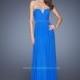 Electric Blue Sugarplum La Femme 20048 La Femme Prom - Top Design Dress Online Shop