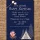 camping invitation, invitation for bridal shower camping, glamping shower, glamping party