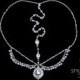 Crystal Hair Chain Headpiece,  Bridal Head Chain Tikka, Weddings Bridal Headpiece, Jewelry Head Chain, Head Jewelry Chain,  Head Pie