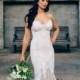 Leah Da Gloria, Fluer - Custom Made, Size 6 Wedding Dress