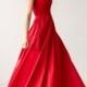 Formal Floor Length Red Dress Lace Top Sleeveless Wedding Dress Bridesmaid Dress Red Prom Dress