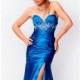 Appliqued Fitted Bodice Gown Dress by Nina Canacci I47111 - Bonny Evening Dresses Online 