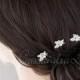 Wedding Hair Pin With Elegant Marquise Jewels