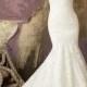 Mori Lee 1862 Lace Wedding Dress, Keyhole Back Ivory Size 12