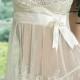 Women Chemises & Gowns Nightwear,Lace Solid Spandex Core Spun Yarn Beige