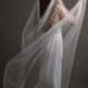 Add a veil to any crown - bridal veil, wedding veil, cathedral length veil, veil comb, wedding headpiece, vintage veil, boho rustic wedding
