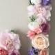 LARGE Floral Letter, Boho Flower Letter, Boho Wall Art, Boho Baby Shower, Boho Bridal Shower, Boho Wedding, Boho Bachelorette Party