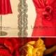 Maroon Red Bridesmaid Dress 
