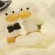 duck Wedding Cake Topper---k745