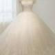 Luxury Long Train Puffy Ball Gown L