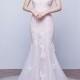 Trumpet / Mermaid Wedding Dress Court Train Off-the-shoulder Tulle With Appliques