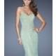 2014 Cheap Mermaid Lace Gown by La Femme 20047 Dress - Cheap Discount Evening Gowns