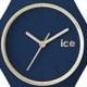 ICE-Watch - ICE.GL.TWL.S.S.14 - Ice Glam Forest - Montre Mixte - Quartz Analogique - Cadran Bleu - Bracelet Silicone Bleu: Amazon.fr: Montres