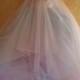 Sample Gown Listing / Crystal Fairy Rainbow Goddess Pink Blue & White Bohemian Sequin Tulle Bridal Wedding Ballgown Boho Beach Garden Party