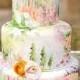 30 Elegantly Colored Wedding Cakes