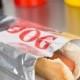 50 Foil HOT DOG  Bags for Party Night, Concession Stands, BBQ, Birthday, Wedding