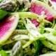 Shaved Asparagus, Arugula Quinoa Salad With Lemon-Dijon Poppy Seed Dressing
