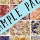 Sample Pack - Pick up to 5 Samples - Luxury Dried Delphinium Petal Wedding Confetti eco-friendly biodegradable, Try before you buy!