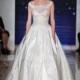Look 16 by Reem Acra - Ballgown Floor length Lace Sleeveless Bateau Dress - 2017 Unique Wedding Shop