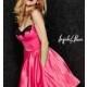 Strapless Sweetheart Babydoll Dress by Angela and Alison - Discount Evening Dresses 