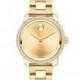 Movado BOLD  Yellow Gold Ion-Plated Stainless Steel Watch with Diamonds, 25mm