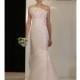 Angel Sanchez - Fall 2012 - Strapless Pink Silk Mermaid Wedding Dress with a Ruffle Neckline - Stunning Cheap Wedding Dresses